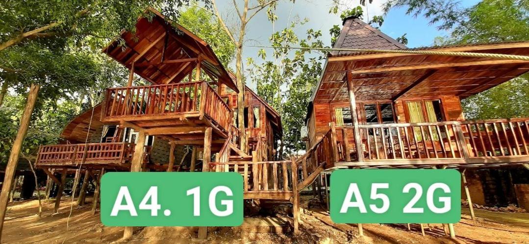 Green Bamboo Lodge Resort Каттьен Экстерьер фото