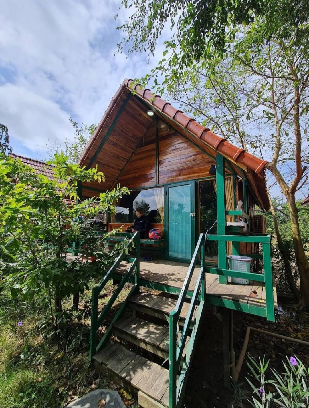 Green Bamboo Lodge Resort Каттьен Экстерьер фото