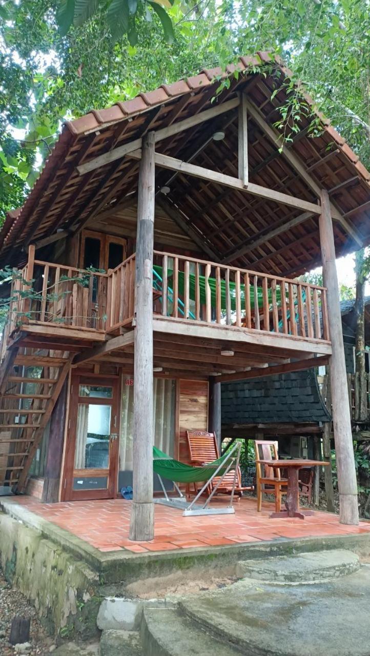 Green Bamboo Lodge Resort Каттьен Экстерьер фото